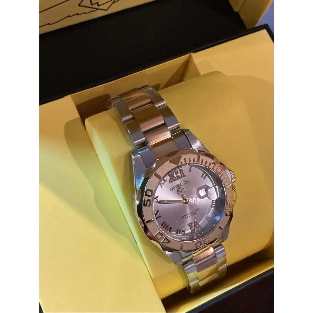 Invicta Pro Diver Brinevale Women’s Watch, Two-Tone Silver and Gold Watch 38 mm